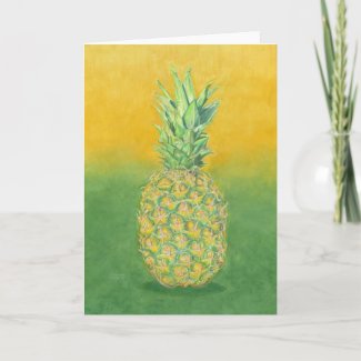 Pineapple Greeting Card